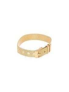 Watch Band Bracelet In Gold Plated